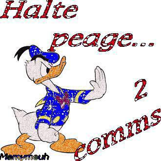 halte peage... 2 comms